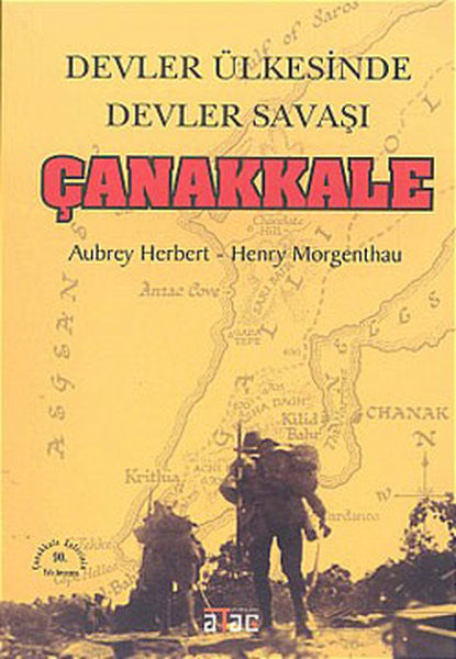Devler Ülkesinde Devler Savaşı - Çanakkale - Aubrey Herbert kitap kapağı
