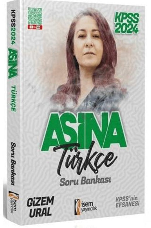 2024 KPSS Aşina Türkçe Soru Bankası | İSEM Yayıncılık (Ciltsiz)