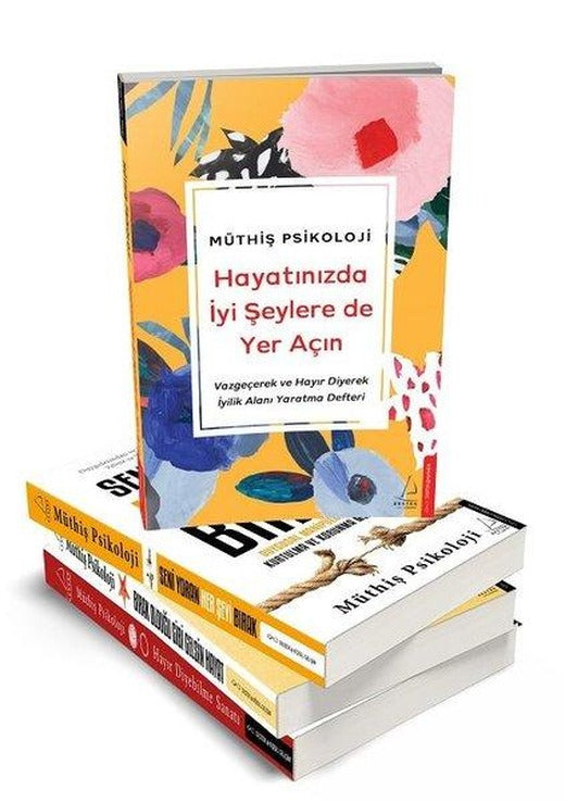 Müthiş Psikoloji Seti - 3 Kitap Takım Defter Hediyeli | Destek Yayınları (İnce Kapak)