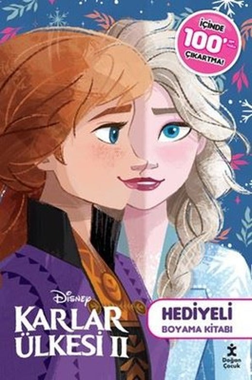Disney Karlar Ülkesi 2 - İçinde 100'den Fazla Çıkartma! Hediyeli Boyama Kitabı | Doğan Çocuk