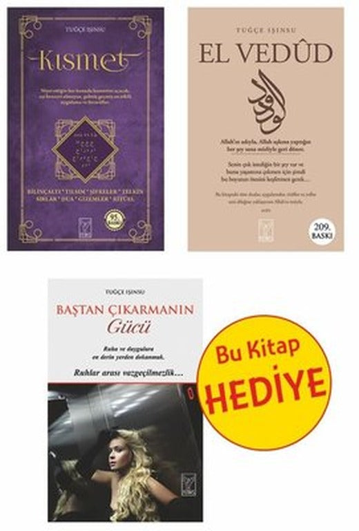 Kısmet - El Vedud Seti - 2 Kitap Takım - Hediye: Baştan Çıkarmanın Gücü | Feniks Kitap (İnce Kapak)