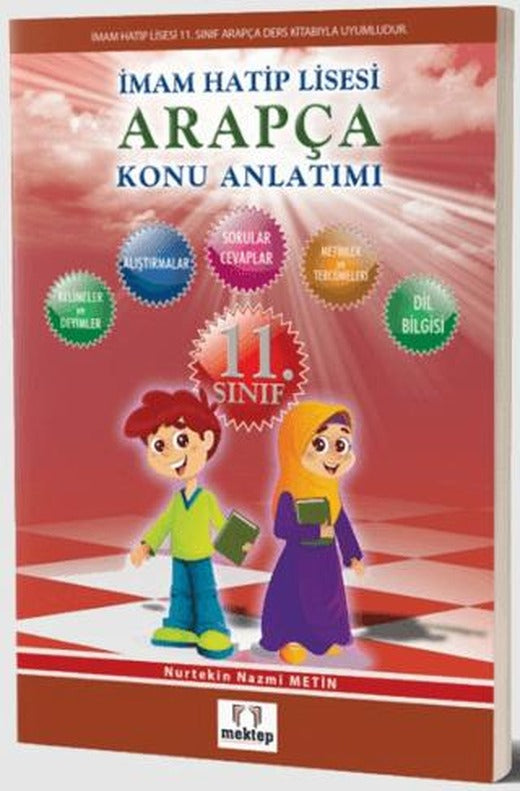 11. Sınıf İmam Hatip Lisesi Arapça Konu Anlatımı | Mektep Yayınları (Ciltsiz)
