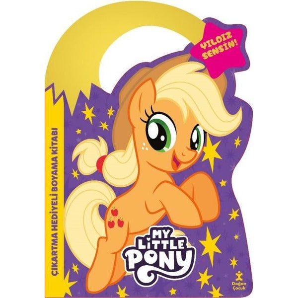 My Little Pony - Yıldız Sensin! Çıkartma Hediyeli Boyama Kitabı | Doğan Çocuk (İnce Kapak)