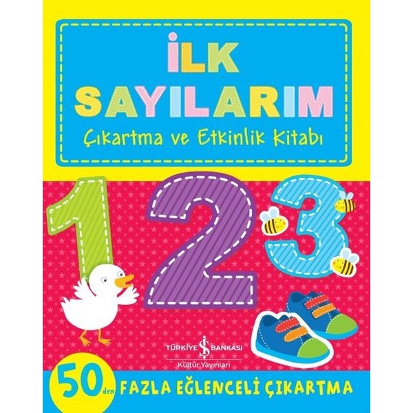 İlk Sayılarım - Çıkartma ve Etkinlik Kitabı | İş Bankası Kültür Yayınları