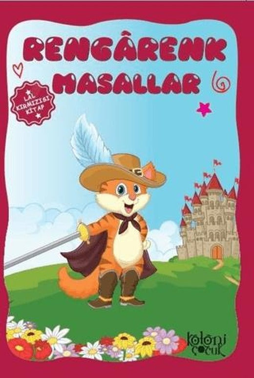 Rengarenk Masallar - Lal Kırmızısı | Koloni Çocuk (Ciltsiz)