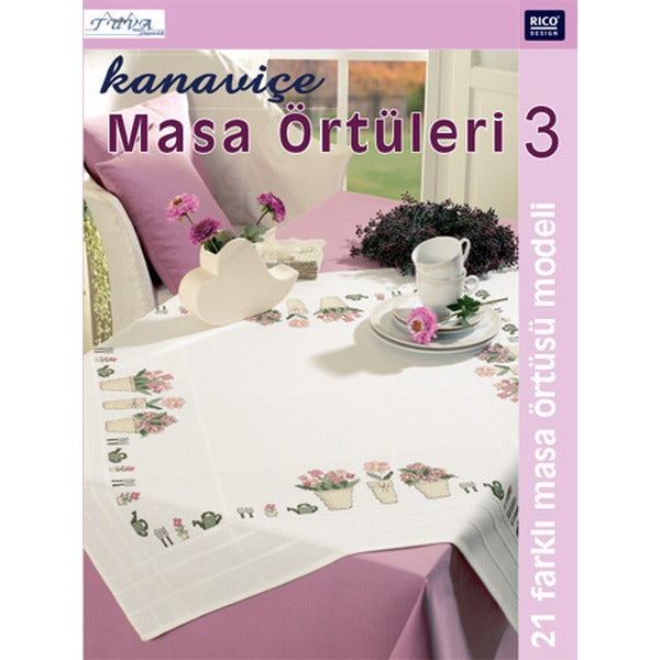 Kanaviçe Masa Örtüleri 3 | Tuva Tekstil (İnce Kapak)
