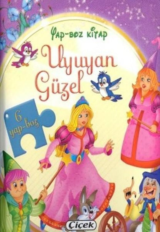 Yap-Boz Kitap Uyuyan Güzel | Çiçek Yayıncılık (İnce Kapak)