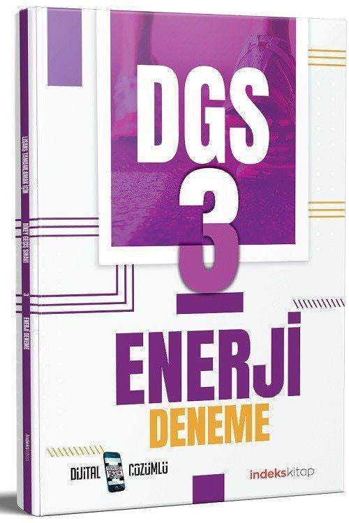 DGS Enerji 3 Deneme Dijital Çözümlü - Kolektif kitap kapağı