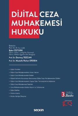 Dijital Ceza Muhakemesi Hukuku - Kolektif kitap kapağı
