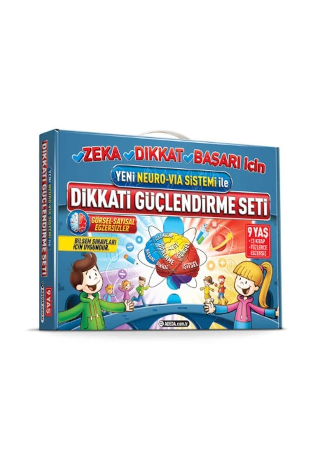 Dikkati Güçlendirme Seti 9 Yaş kitap kapağı