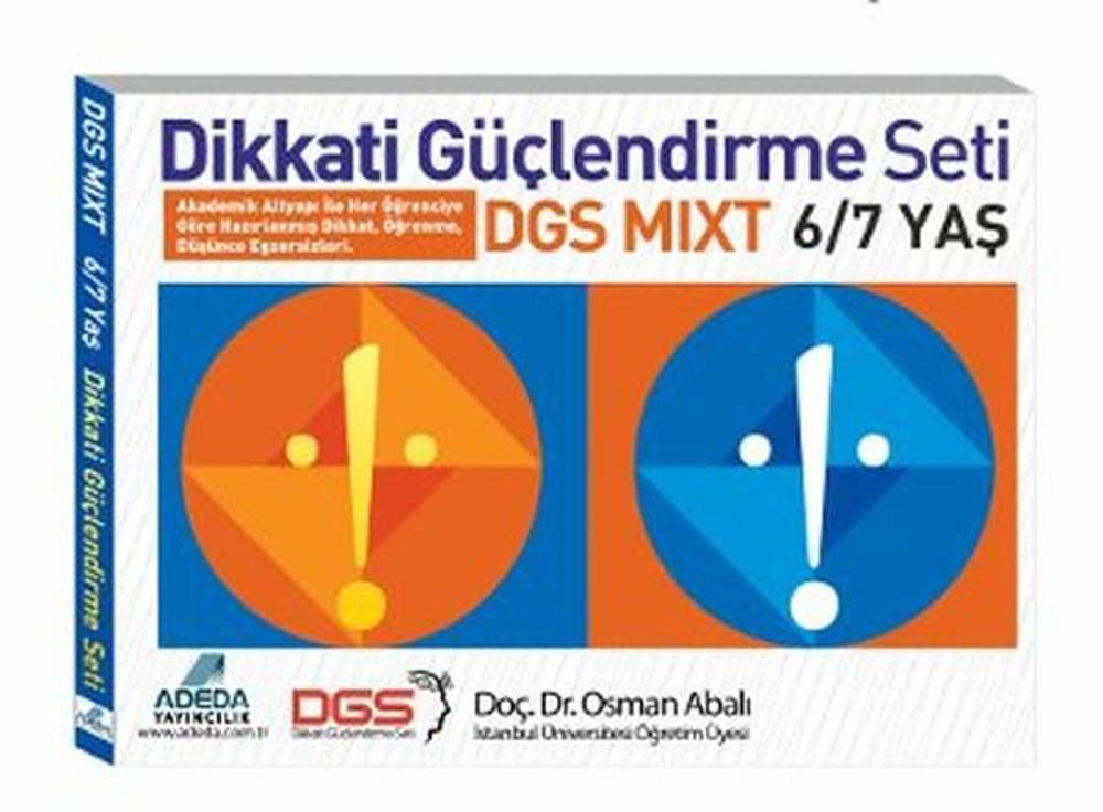 Dikkati Güçlendirme Seti Mixt 6 - 7 Yaş | Adeda