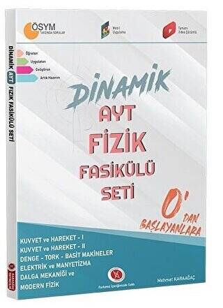 Dinamik AYT Fizik Seti - Mehmet Karaağaç kitap kapağı