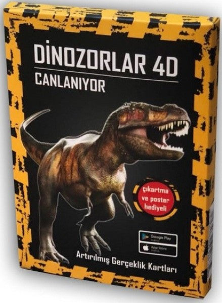 Dinozorlar 4D Canlanıyor - Kolektif kitap kapağı