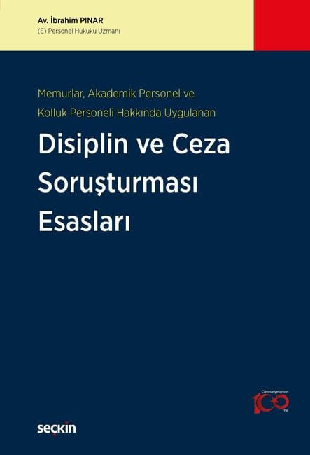 Disiplin ve Ceza Soruşturması Esasları - İbrahim Pınar kitap kapağı