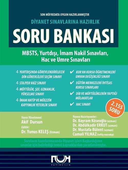 Diyanet Sınavlarına Hazırlık Soru Bankası kitap kapağı
