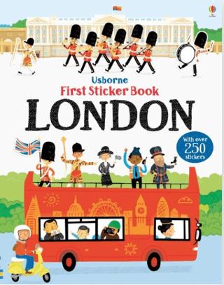 First Sticker Book London | Usborne (Ciltsiz)  - Resim 1