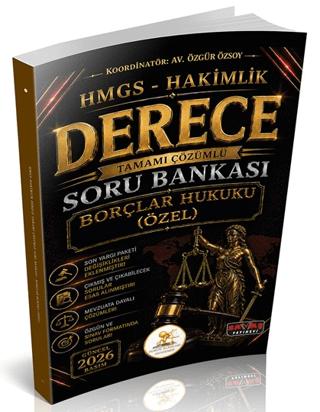 HUKAL HMGS-Hakimlik Derece Borçlar Hukuku Özel Hükümler Soru Bankası | Savaş Yayınevi (Ciltsiz)  - Resim 1