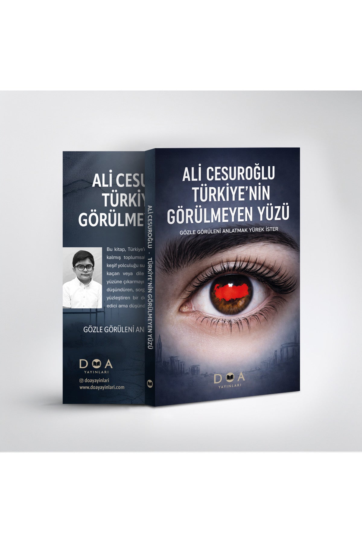 DOA Yayınları Türkiye'nin Görülmeyen Yüzü - Ali Cesuroğlu kitap kapağı