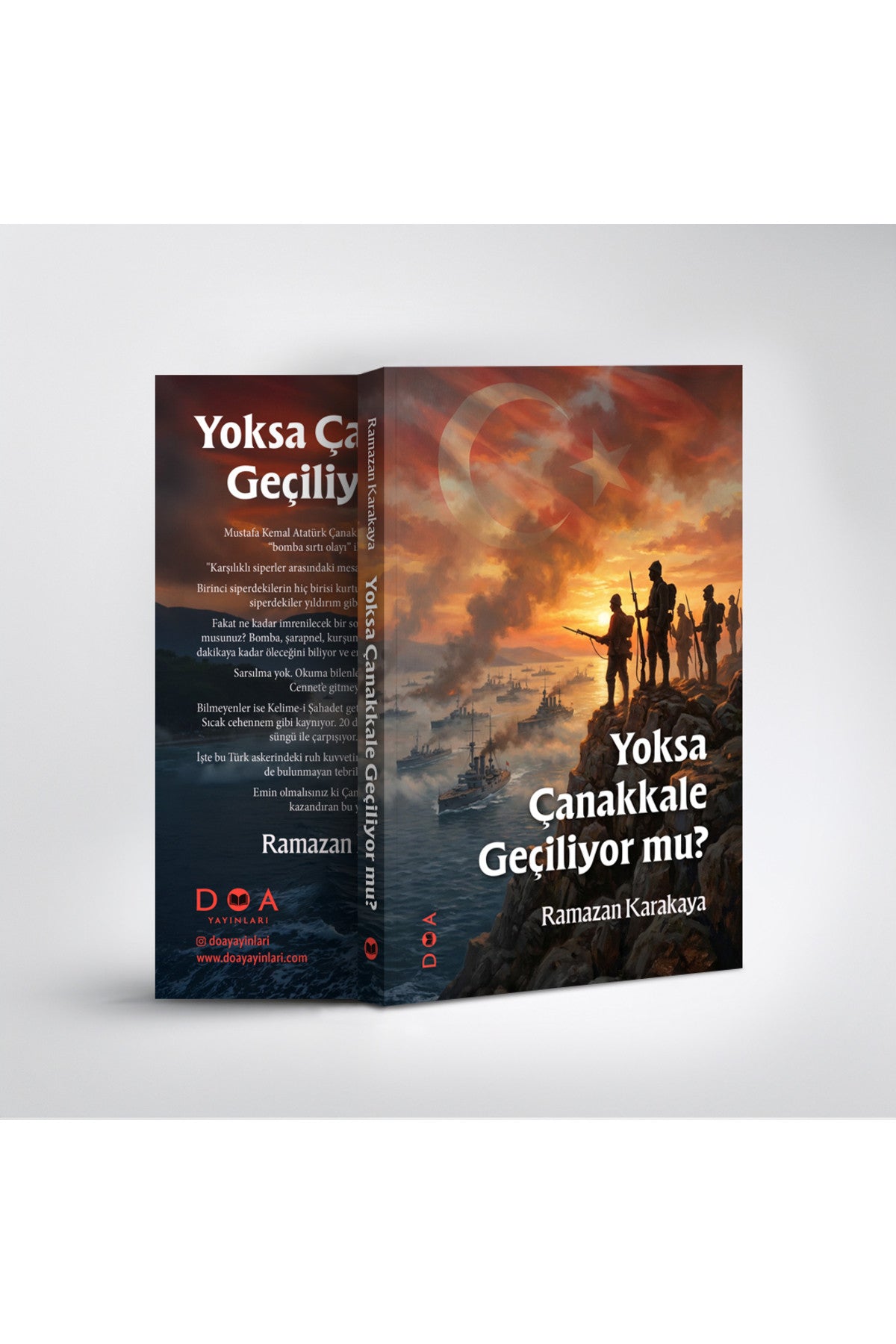 DOA Yayınları Yoksa Çanakkale Geçiliyor mu? - Ramazan Karakaya kitap kapağı