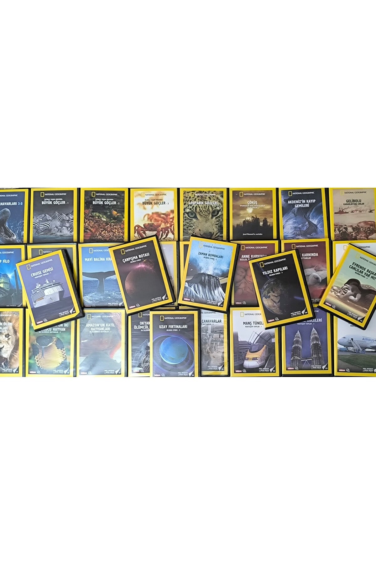 Doğa, Mucizeler Ve Büyük Göçler Koleksiyonu (30 Dvd Set+Fasikül Kitapçıklar) kitap kapağı
