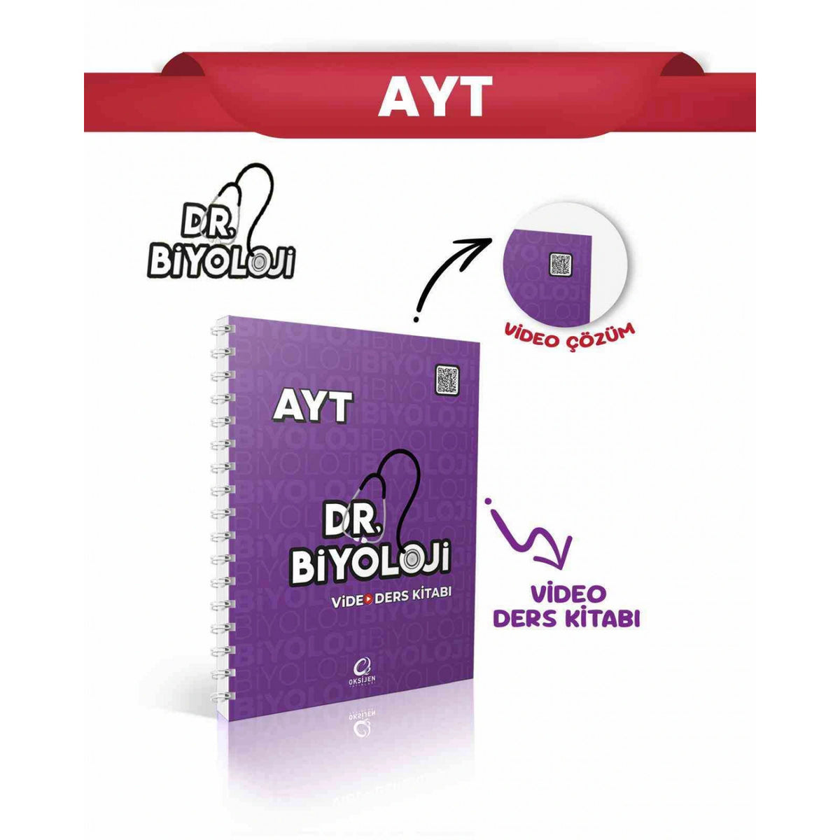 Dr.biyoloji Ayt Video Ders Kitabı kitap kapağı