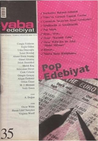 Yaba Edebiyat Dergisi Sayı: 35 | Yaba Dergisi Yayınları (Ciltsiz)  - Resim 1