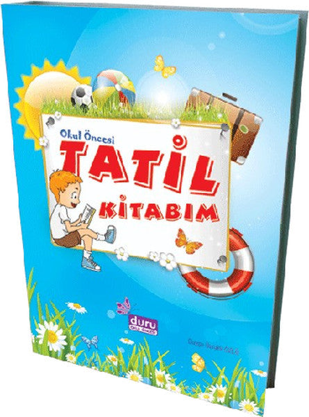 Duru Yayınları Okul Öncesi Yaz Tatil Kitabı - Kolektif kitap kapağı