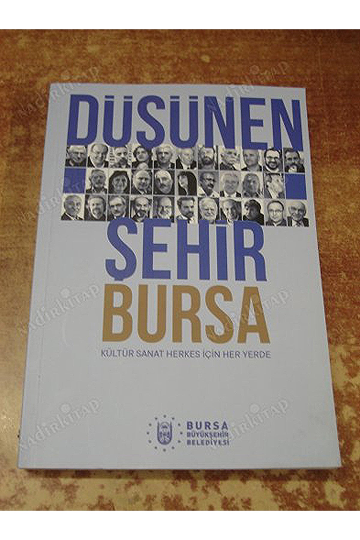 Düşünen Şehir Bursa kitap kapağı