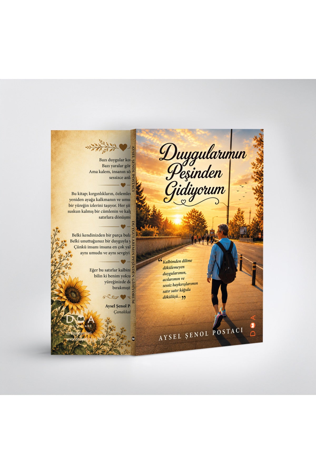Duygularımın Peşinden Gidiyorum - Aysel Şenol Postacı kitap kapağı