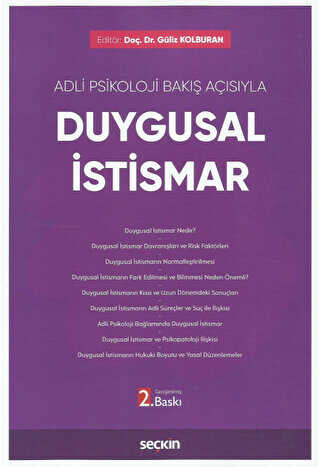 Duygusal İstismar - Şahide Güliz Kolburan kitap kapağı