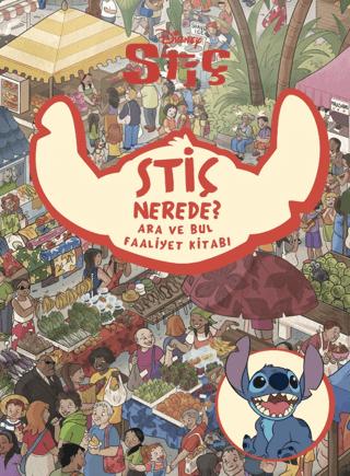 Disney Stiç: Stiç Nerede? - Ara ve Bul Faaliyet Kitabı | Beta Kids (Ciltsiz)  - Resim 1