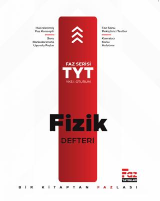 TYT Fizik Defteri | Faz Yayınları (Ciltsiz)  - Resim 1