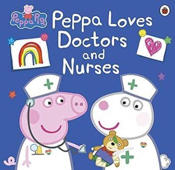 Peppa Pig: Peppa Loves Doctors and Nurses | Penguin Random House Children's UK (İnce Kapak)  - Resim 1