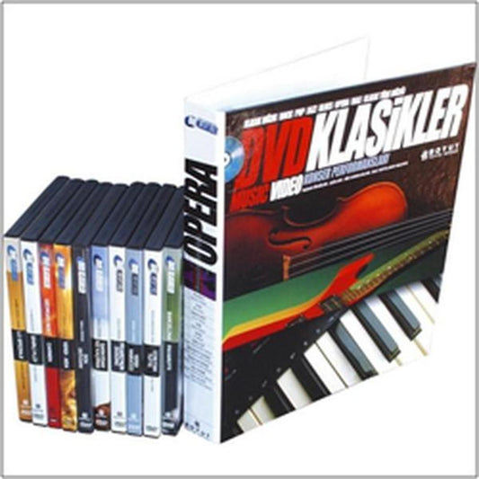 DVD Klasikler - Opera Fasikül Seti + 10 DVD Hediye | Boyut Yayın Grubu