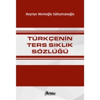 Türkçenin Ters Sıklık Sözlüğü