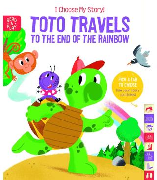 I Choose My Story: Toto Travels to End of the Rainbow | Yoyo Books (Ciltli)  - Resim 1