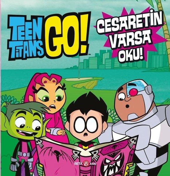 DC Comics: Teen Titans Go! Cesaretin Varsa Oku! | Beta Kids (Ciltli)  - Resim 1