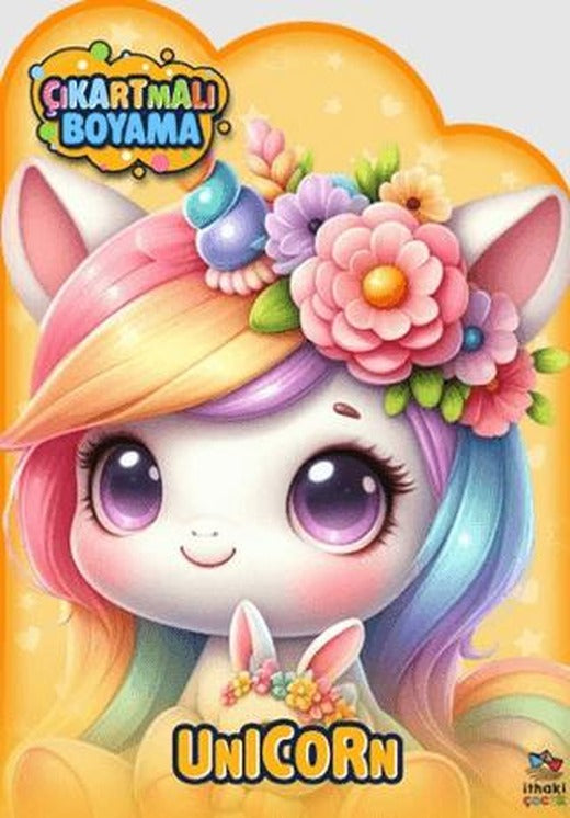 Unicorn Zamanı – Çıkartmalı Boyama Kitabı