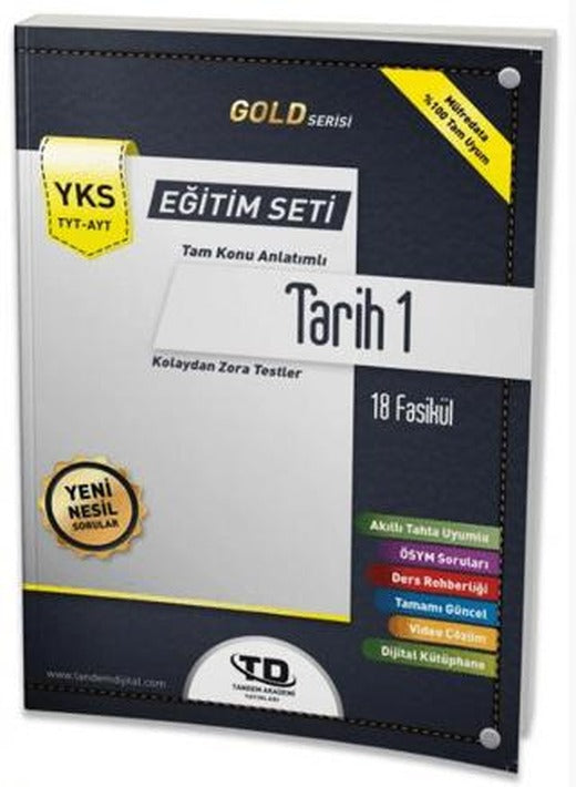TYT - AYT Gold Serisi Tarih 1 18 Fasikül Eğitim Seti
