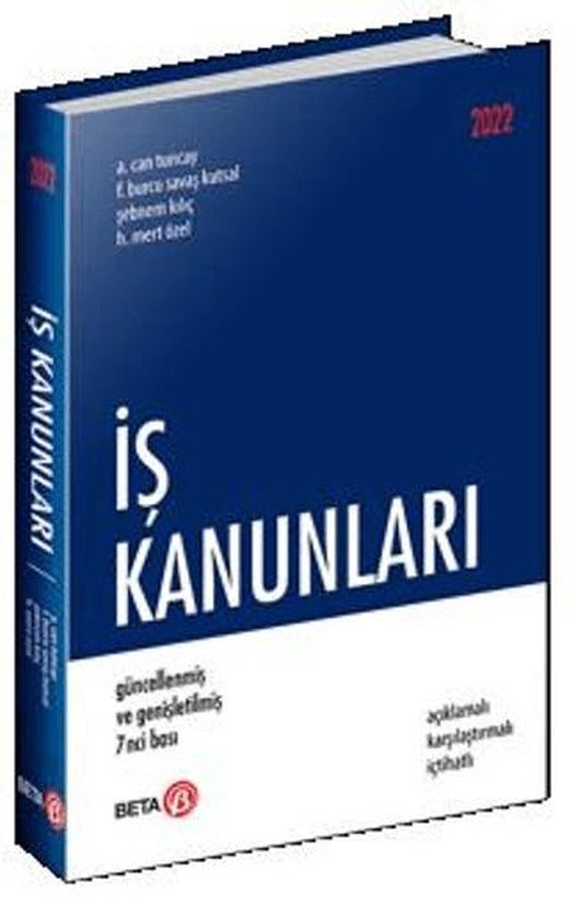 İş Kanunları | Beta Yayınevi (Ciltsiz)
