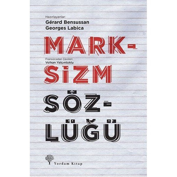 Marksizm Sözlüğü | Yordam Kitap - Edebiyat Dizisi (Ciltli)