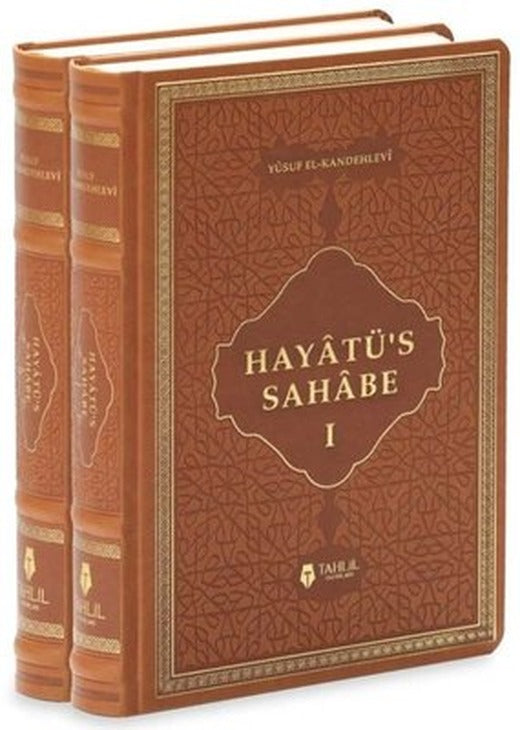 Hayatü's Sahabe Seti - Deri Kapak - 2 Kitap Takım | Tahlil Yayınları (Ciltli)