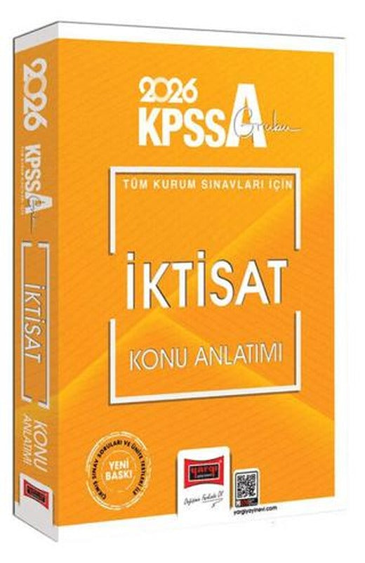 2026 KPSS-A Grubu Tüm Kurum Sınavları İçin İktisat Konu Anlatımı