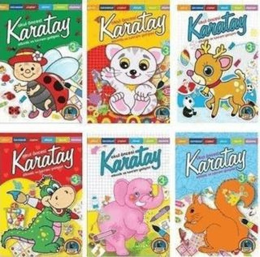 Okul Öncesi Etkinlik ve Kavram Gelişimi (6 Kitap Takım)