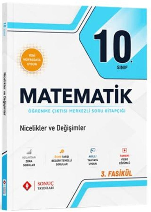 10. Sınıf Matematik Nicelikler ve Değişimler