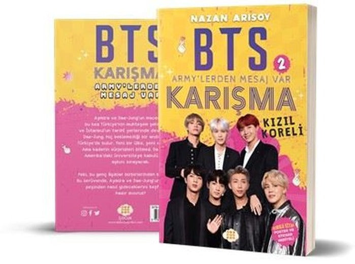 Army'lerden Mesaj Var BTS Cilt 2 - Karışma - Kızıl Koreli - Kokulu Kitap - Poster ve Sticker Hediyeli | Dokuz Yayınları (İnce Kapak )