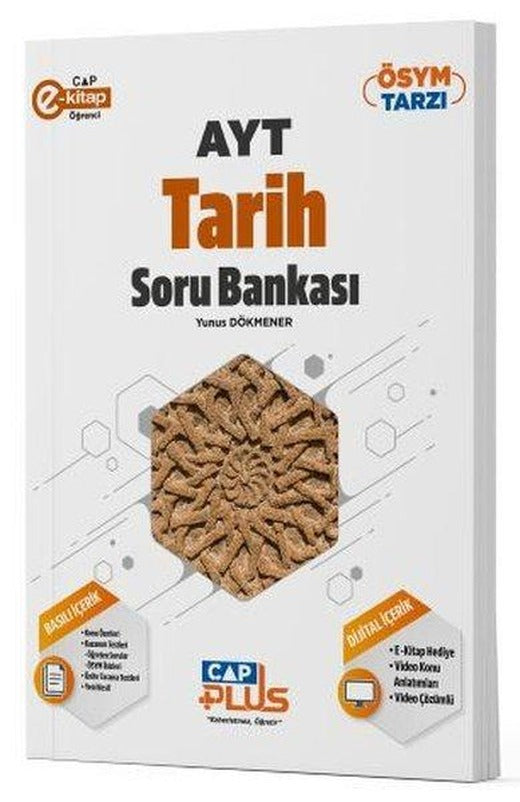 AYT Tarih Plus Soru Bankası | Çap Yayınları (İnce Kapak)