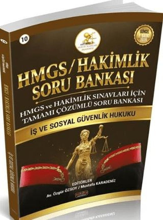 2026 HMGS Hakimlik İş ve Sosyal Güvenlik Hukuku Soru Bankası | Savaş Yayınevi (Ciltsiz)