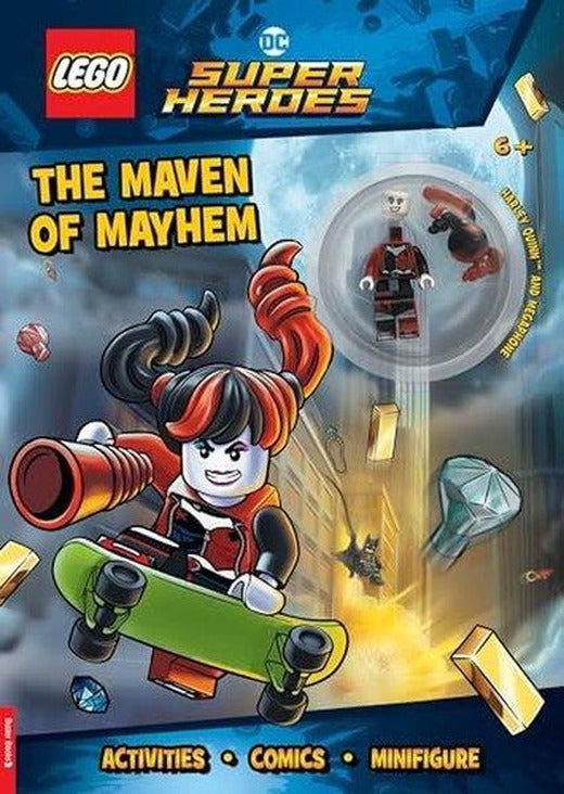 LEGO DC Super Heroes Maven of Mayhem Activity Book | Michael O'Mara Books Ltd (İnce Kapak)