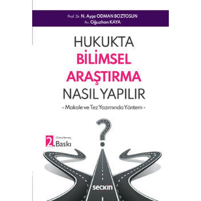 Hukukta Bilimsel Araştırma Nasıl Yapılır? | Seçkin Yayıncılık